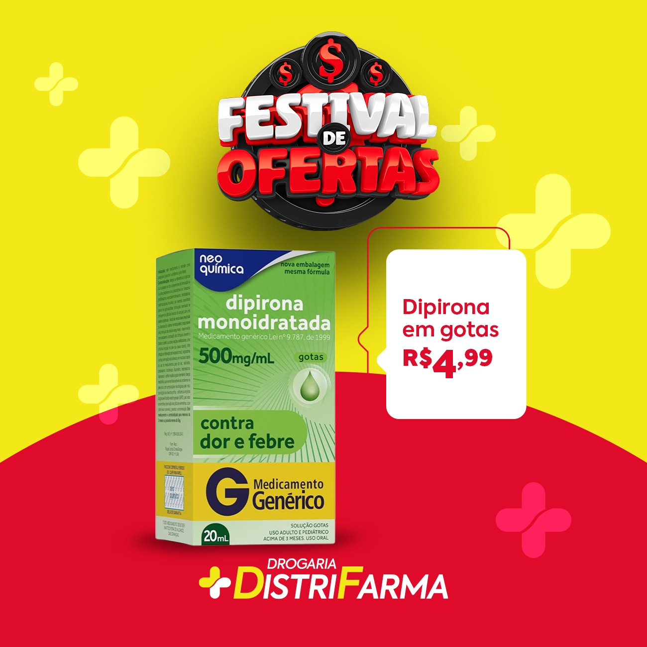 Dipirona Monoidratada Gotas 20ml