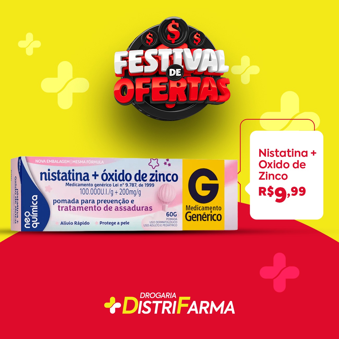 Nistatina + Óxido de Zinco